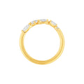 Round Diamond Blossom Band