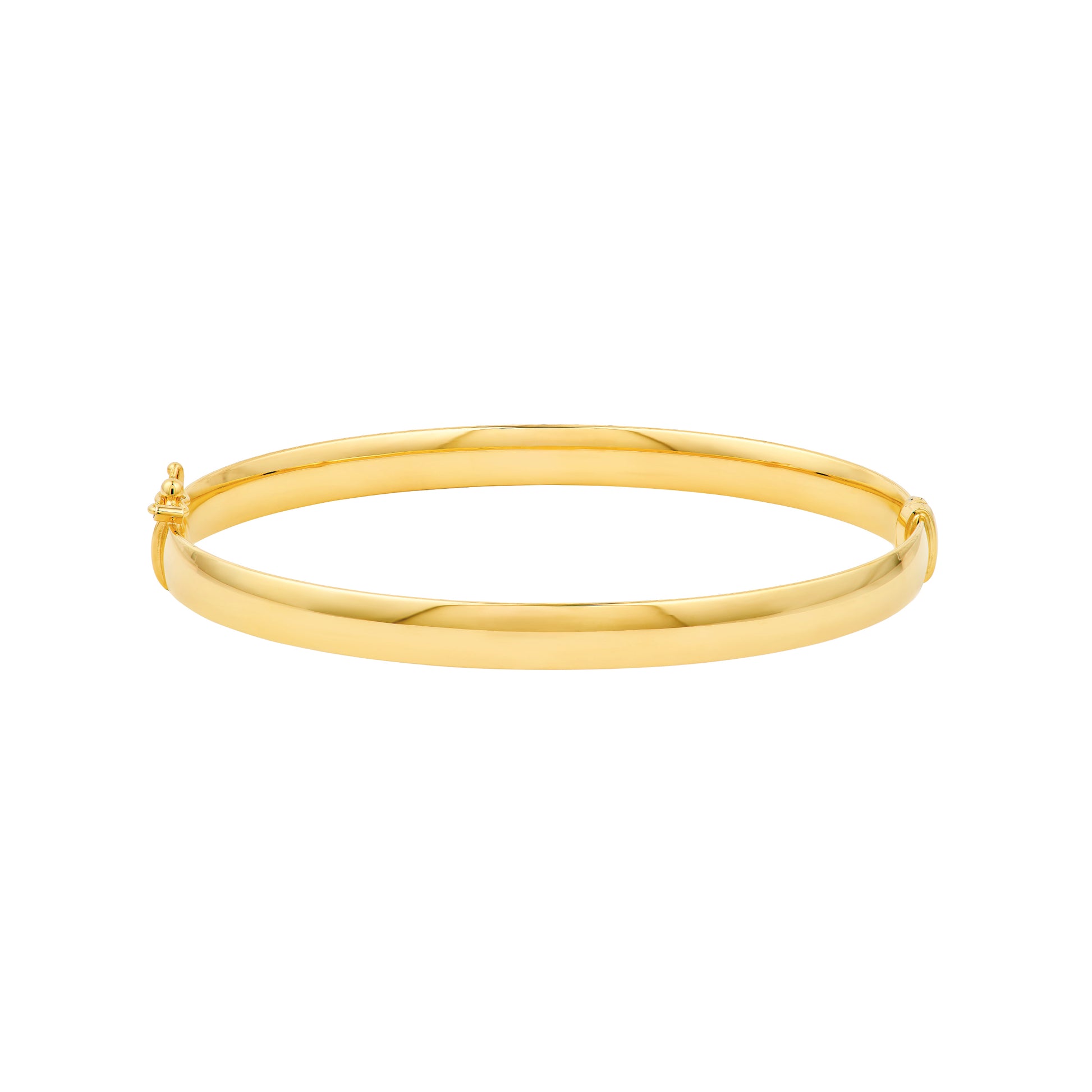 6mm Flat Oval Tube Bangle