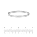6mm Flat Oval Tube Bangle
