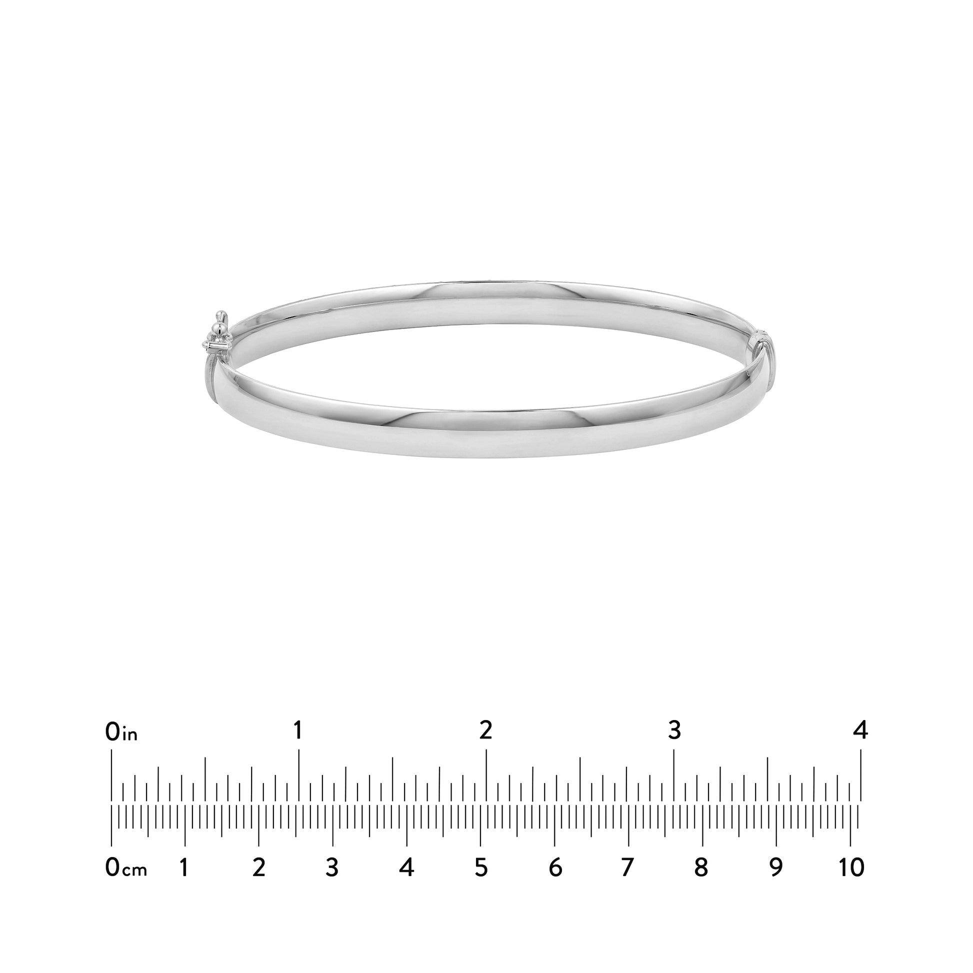 6mm Flat Oval Tube Bangle