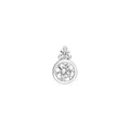 3/8tcw Round Bezel Diamond Earrings
