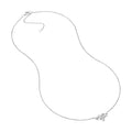 Three Stone Diamond Necklace