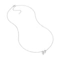 1-1/6tcw Toi et Moi Marquise Diamond Necklace
