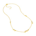 1-3/8tcw Multi Stone Diamond Cluster Necklace