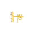 7/8tcw Diamond Helix Earrings
