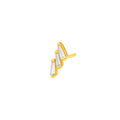 7/8tcw Diamond Stacked Earrings