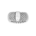 Sterling Silver Mesh Pattern Ring