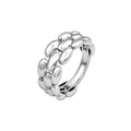 Sterling Silver Panther Link Ring