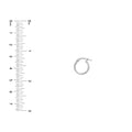 10mm Round Hoop Earrings
