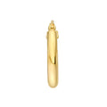 2mm Tube Round Hoop Earrings