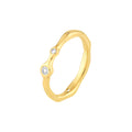 Diamond Duo Organic Ring