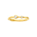 Diamond Duo Organic Ring