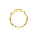 Diamond Trio Organic Ring