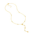 5/8tcw Mixed Diamond Lariat Necklace