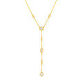 5/8tcw Mixed Diamond Lariat Necklace