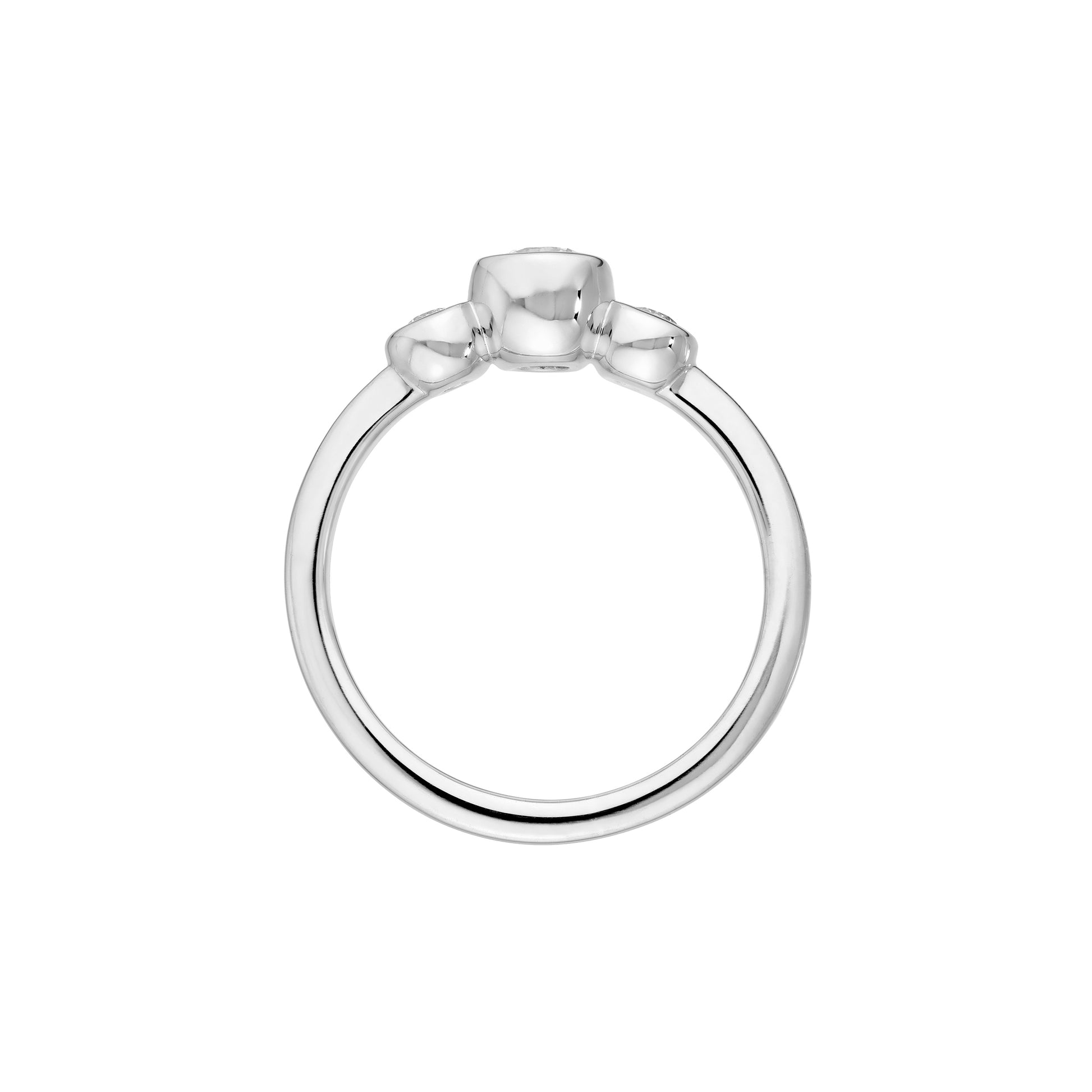 Diamond Trio Bubble Ring