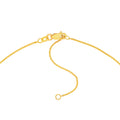 Round Citrine Pendant Necklace