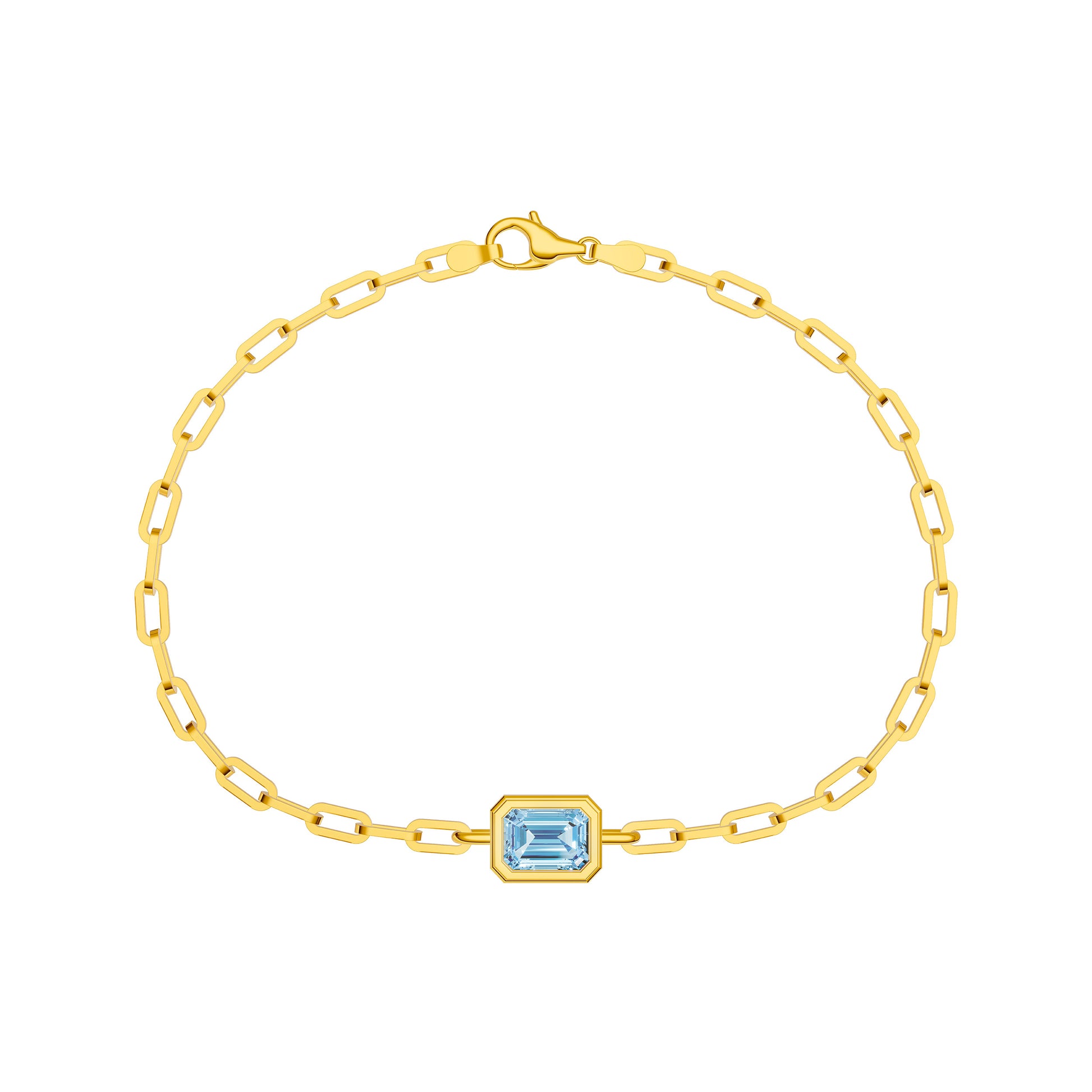 Emerald Sky Blue Forzentina Bracelet
