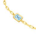 Emerald Sky Blue Forzentina Bracelet