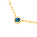 Round London Blue Forzentina Necklace