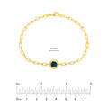 Round London Blue Forzentina Bracelet