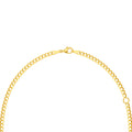 Emerald London Blue Curb Necklace