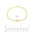 Emerald Pink Morganite Forzentina Bracelet