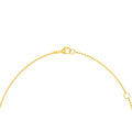 Pear Sky Blue Station Necklace