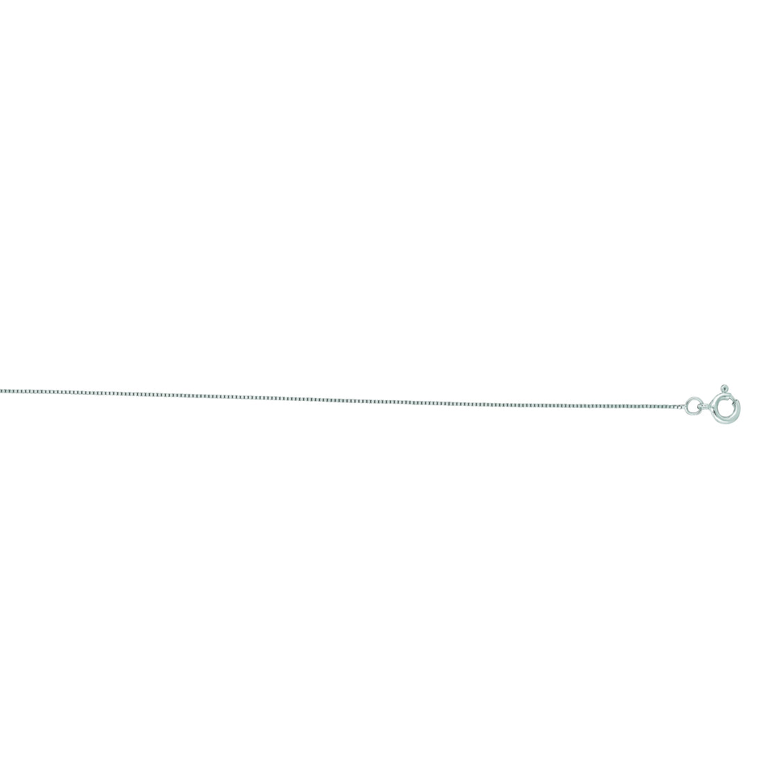 14K Gold 0.50mm Classic Box Chain