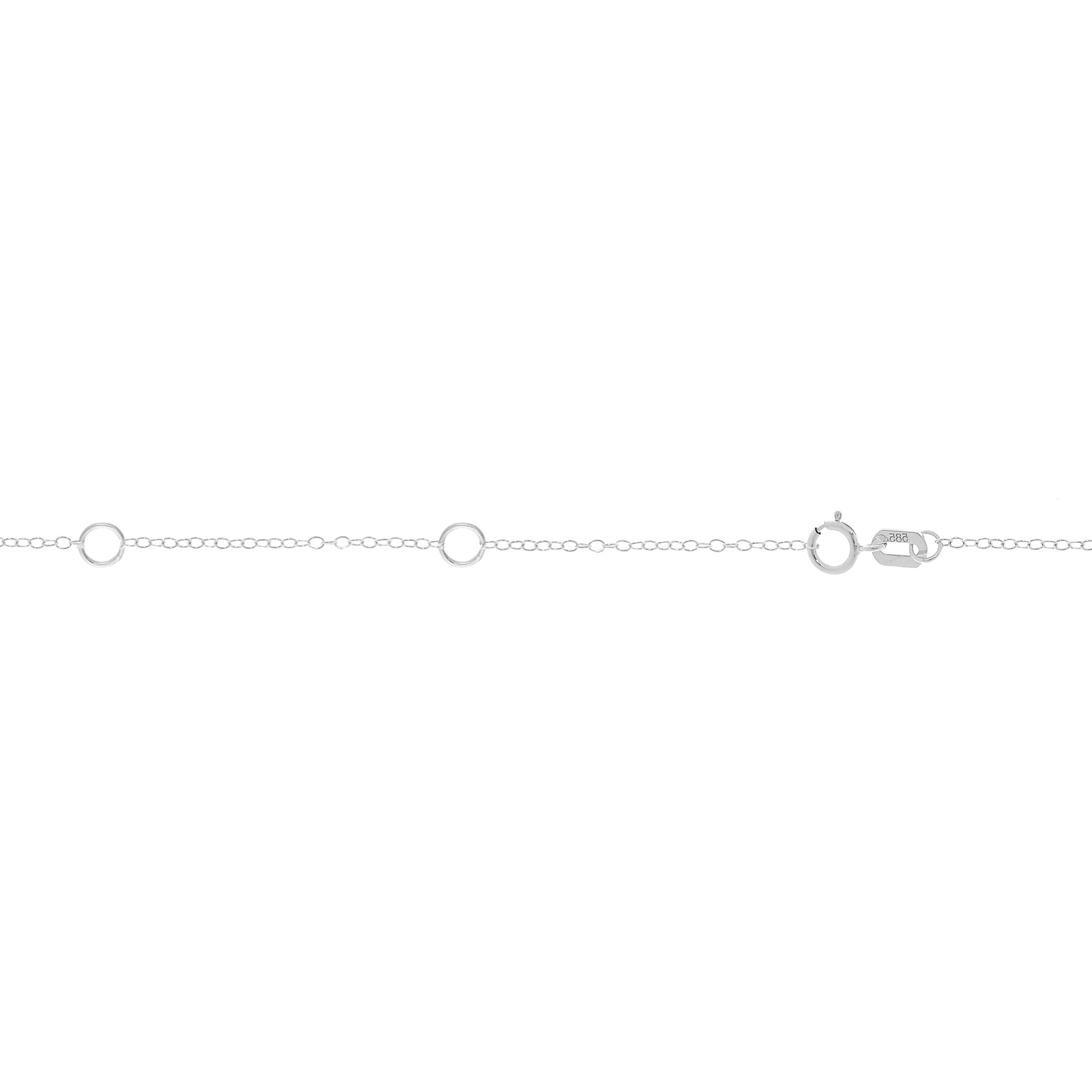 14K Gold 1.3mm Double Extendable Piatto Chain
