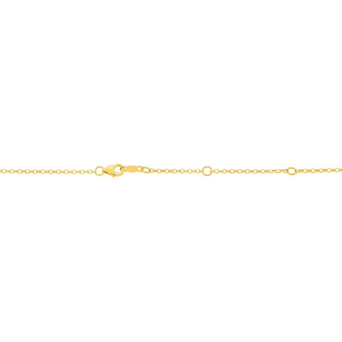 10K 1.45mm Double Extendable Rolo Chain