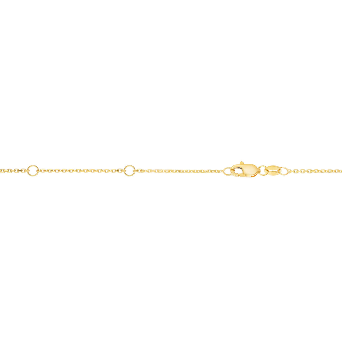 .8mm Extendable Diamond Cut Cable Chain