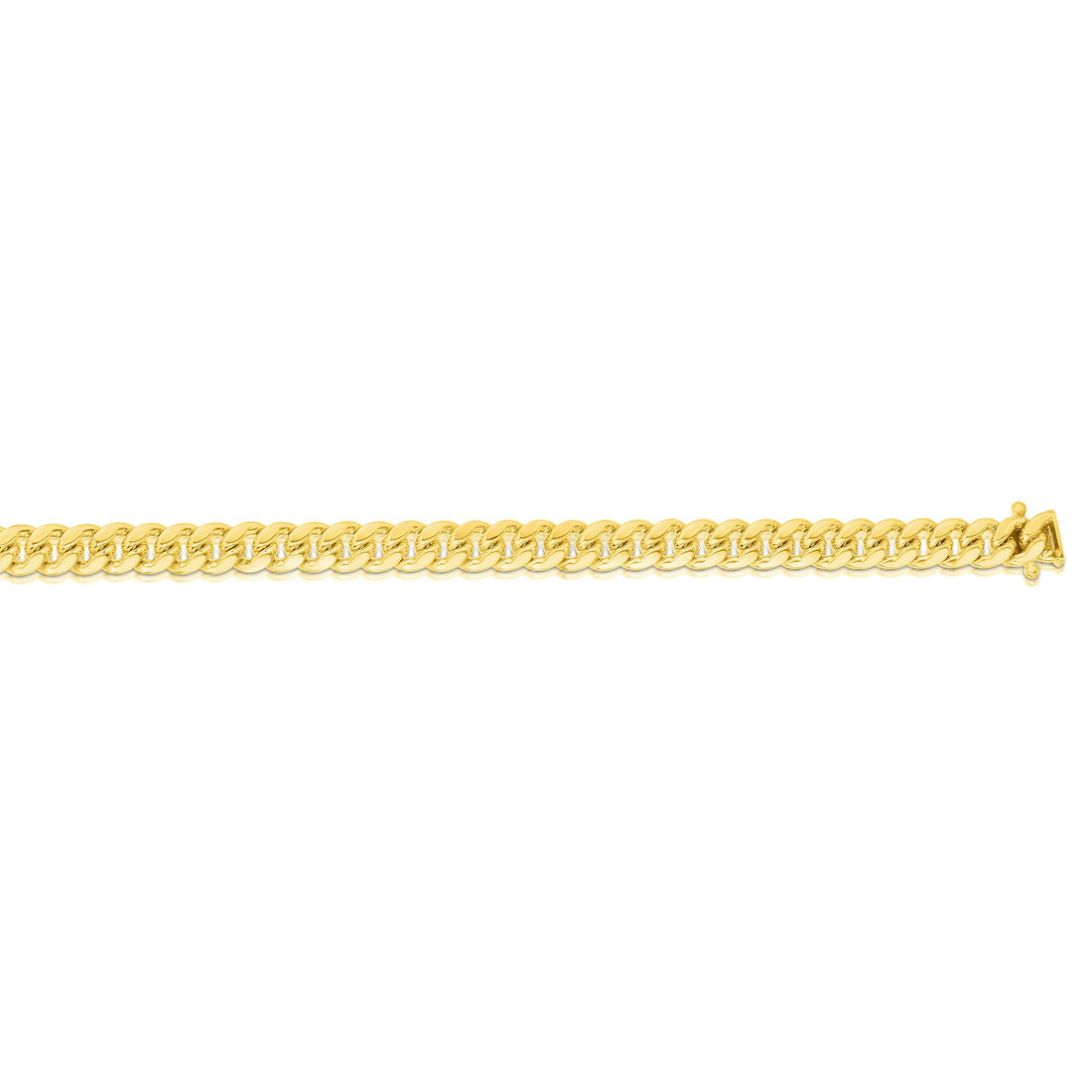 10K Gold 8.5"" 6.1mm Classic Miami Cuban