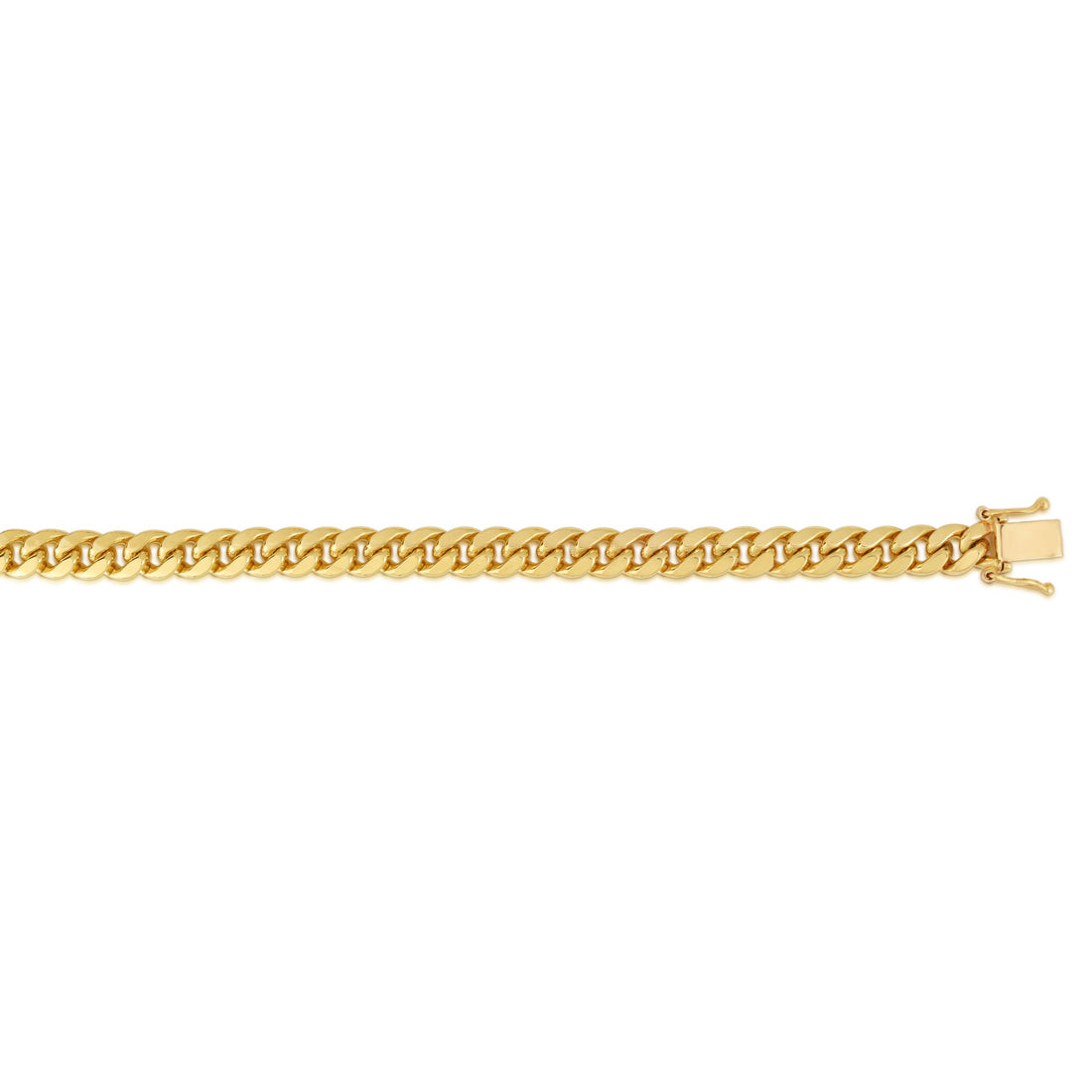 10K Gold 26"" 8.2mm Classic Miami Cuban