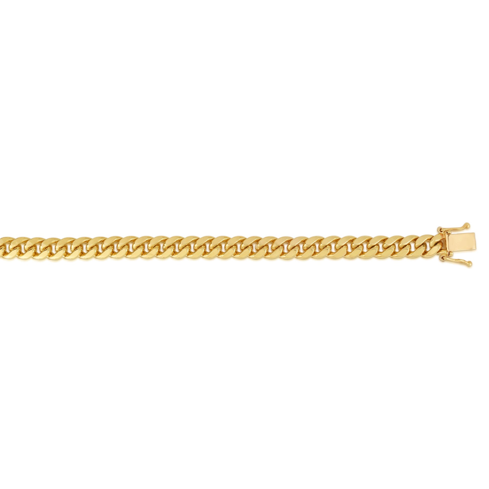 10K Gold 26"" 8.2mm Classic Miami Cuban