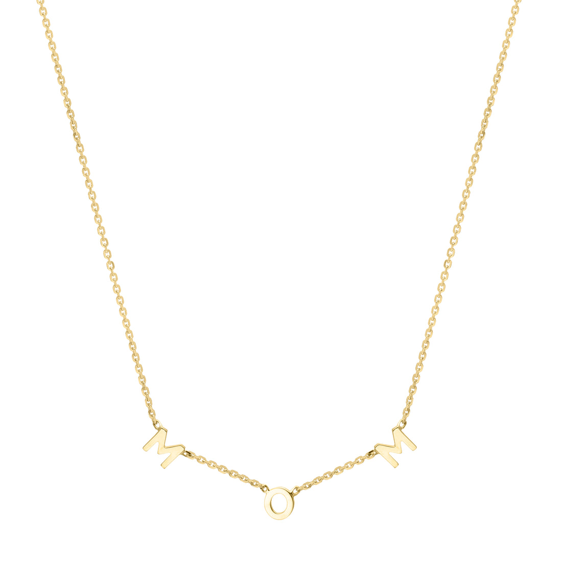 10K ""Mom"" Necklace