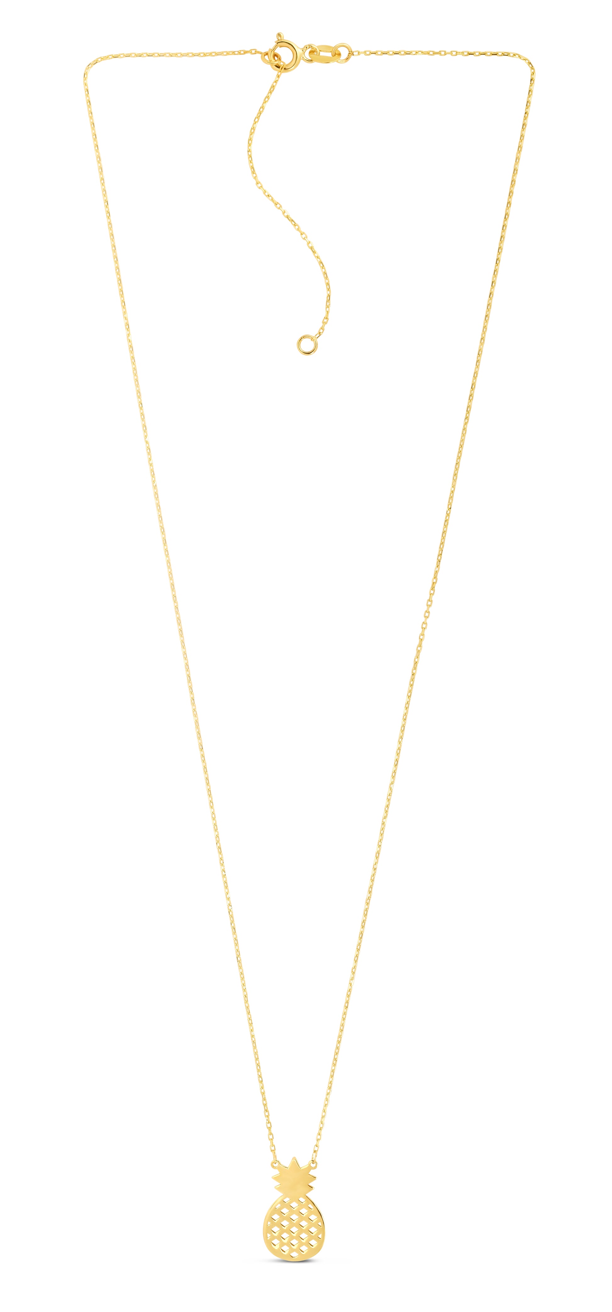 10K Pineapple Necklace