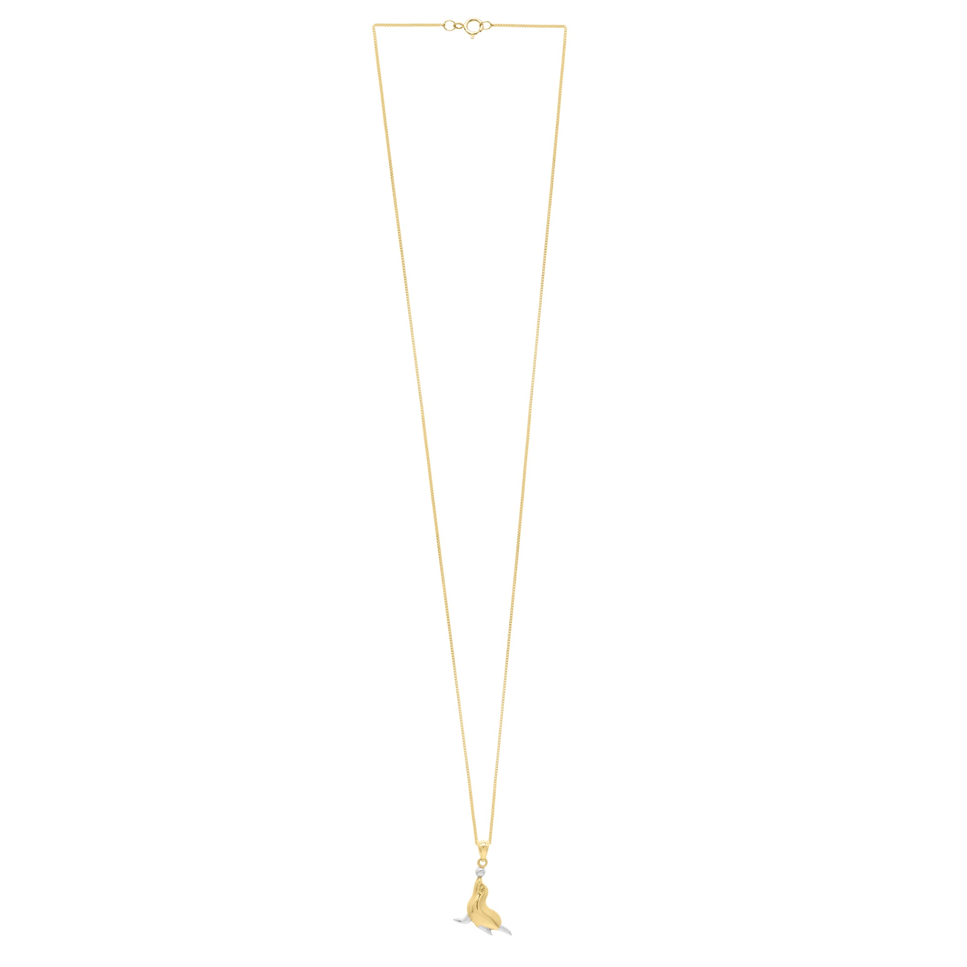 10K Seal Necklace